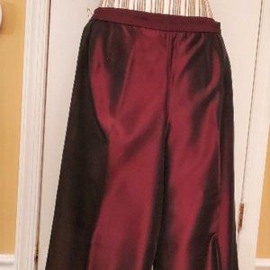 Vintage Designer Tamotsu New York Burgundy Slacks 12 $245